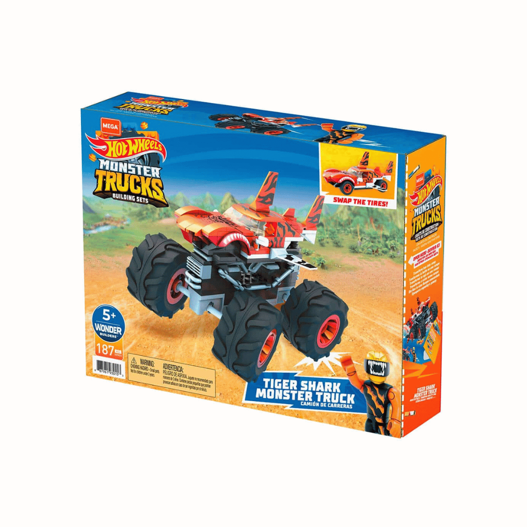 Hot Wheels – Tiger Shark Monster Truck
