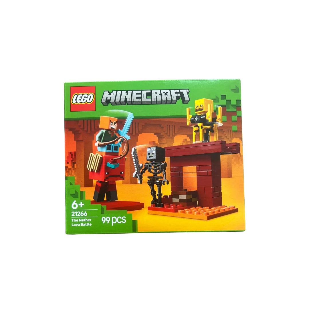 LEGO Minecraft 21266 – La bataille de lave du Nether