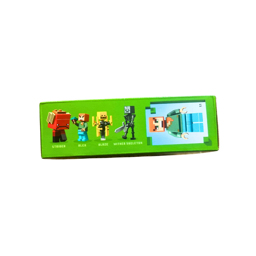 LEGO Minecraft 21266 – La bataille de lave du Nether