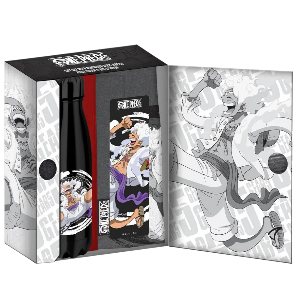 Coffret cadeau One Piece – Bouteille isotherme, protège-manga & marque-page