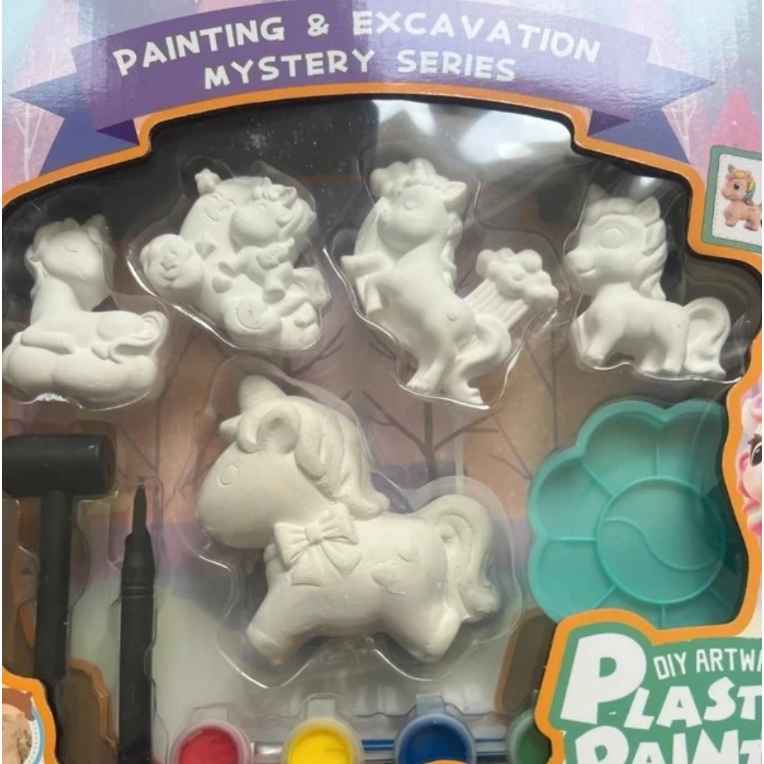 Diy Artware - Kit créatif Licorne – Peinture & Fouille archéologique