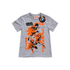 Kiabi - T-shirt Naruto Shippuden gris – Naruto, Sasuke & Sakura