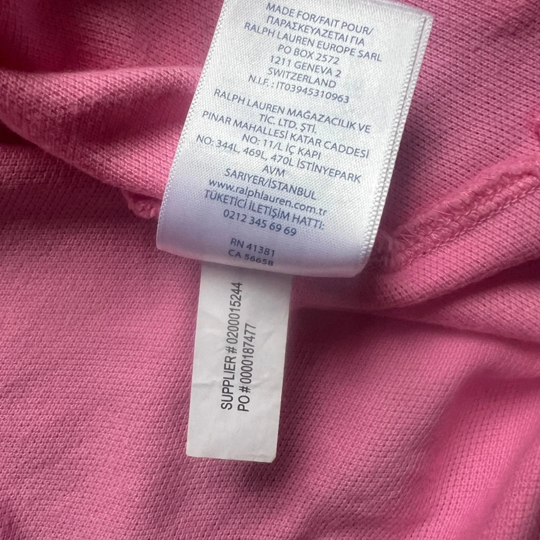 Ralph Lauren - Polo Rose - Taille L
