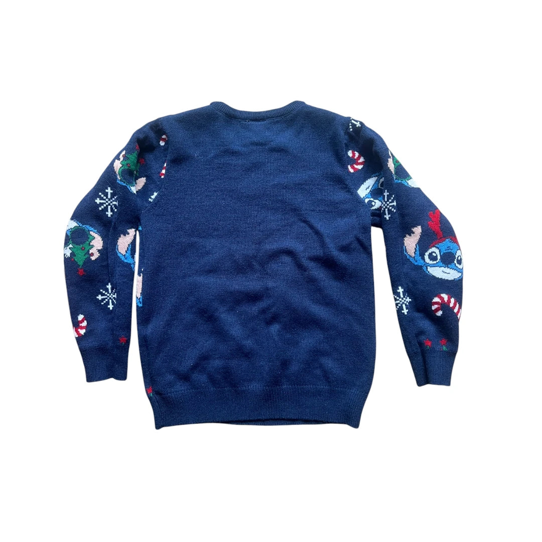 Disney - Pull de Noël Stitch Enfant 7/8 ans