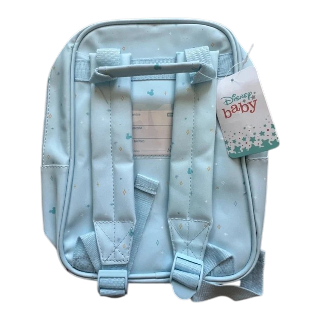Safta - Sac à dos enfant Disney Mickey Baby bleu – 28 cm