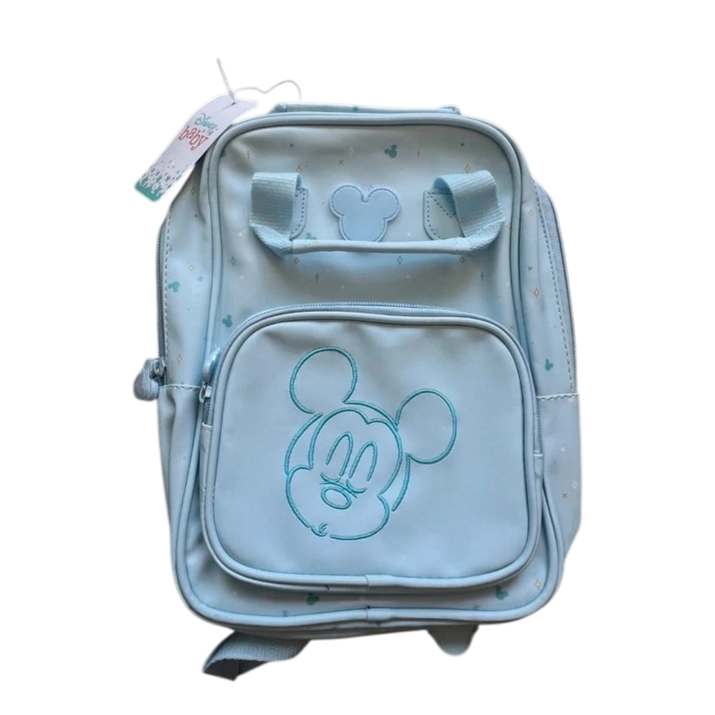 Safta - Sac à dos enfant Disney Mickey Baby bleu – 28 cm