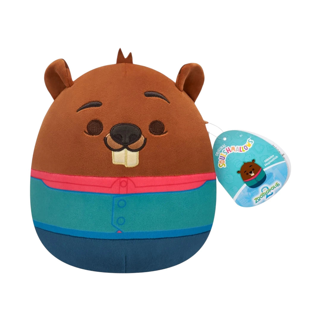 Squishmallows Zootopie 2 – Peluche Nibbles Maplestick 20 cm
