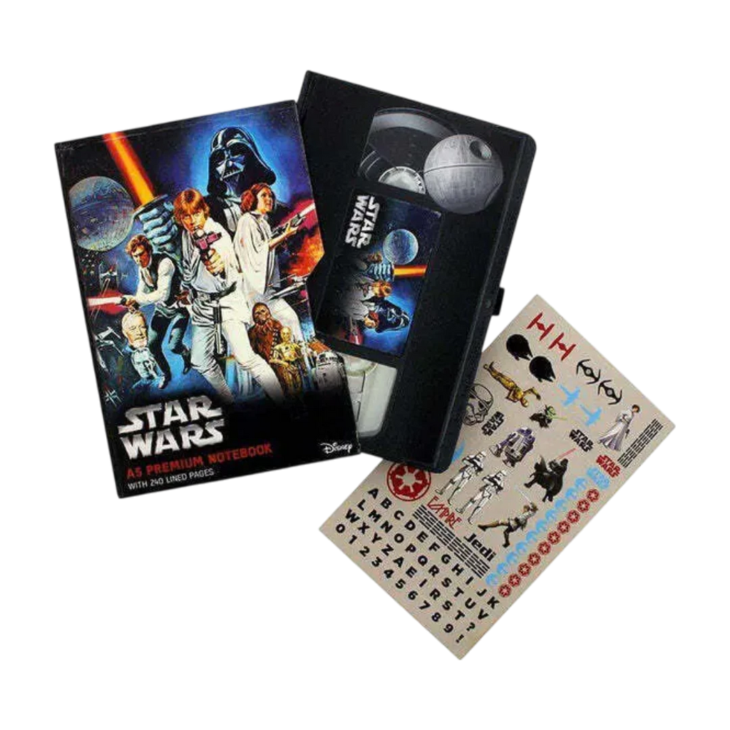 Pyramid - Star Wars A New Hope VHS – Carnet A5 Premium 240 pages