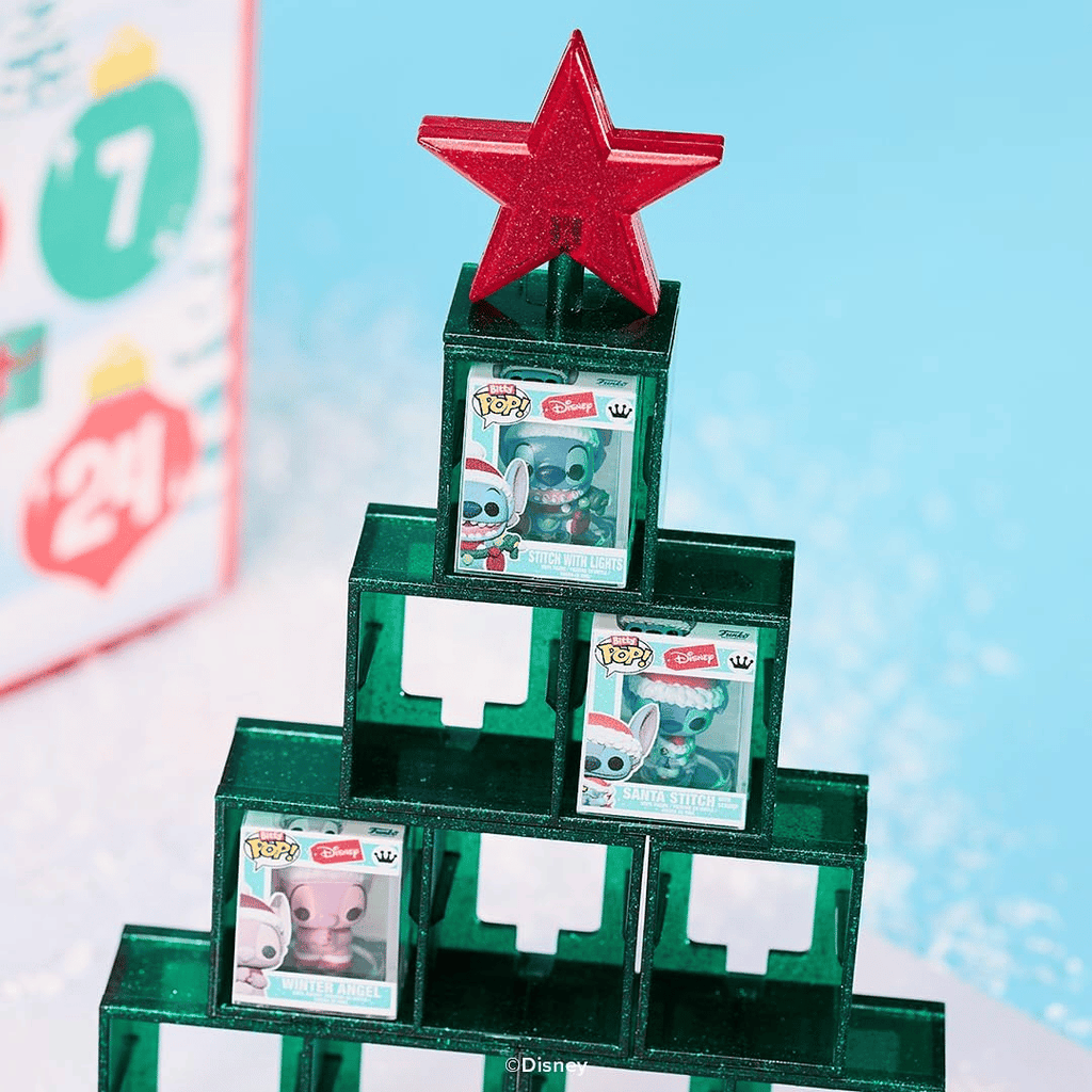 Funko Bitty Pop - Calendrier de l’Avent Stitch et ses 24 surprises – Édition Noël
