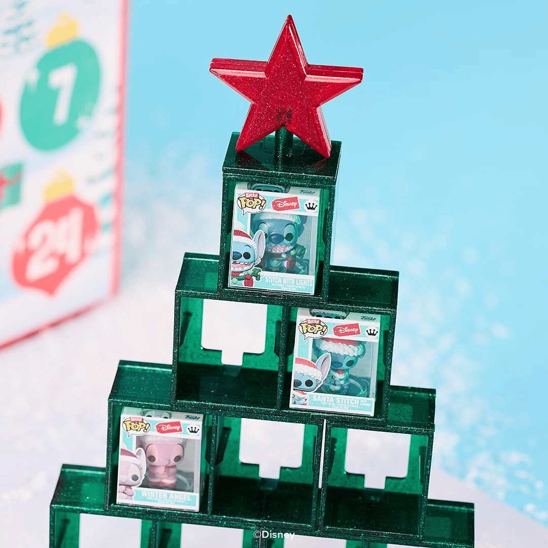 Funko Bitty Pop - Calendrier de l’Avent Stitch et ses 24 surprises – Édition Noël