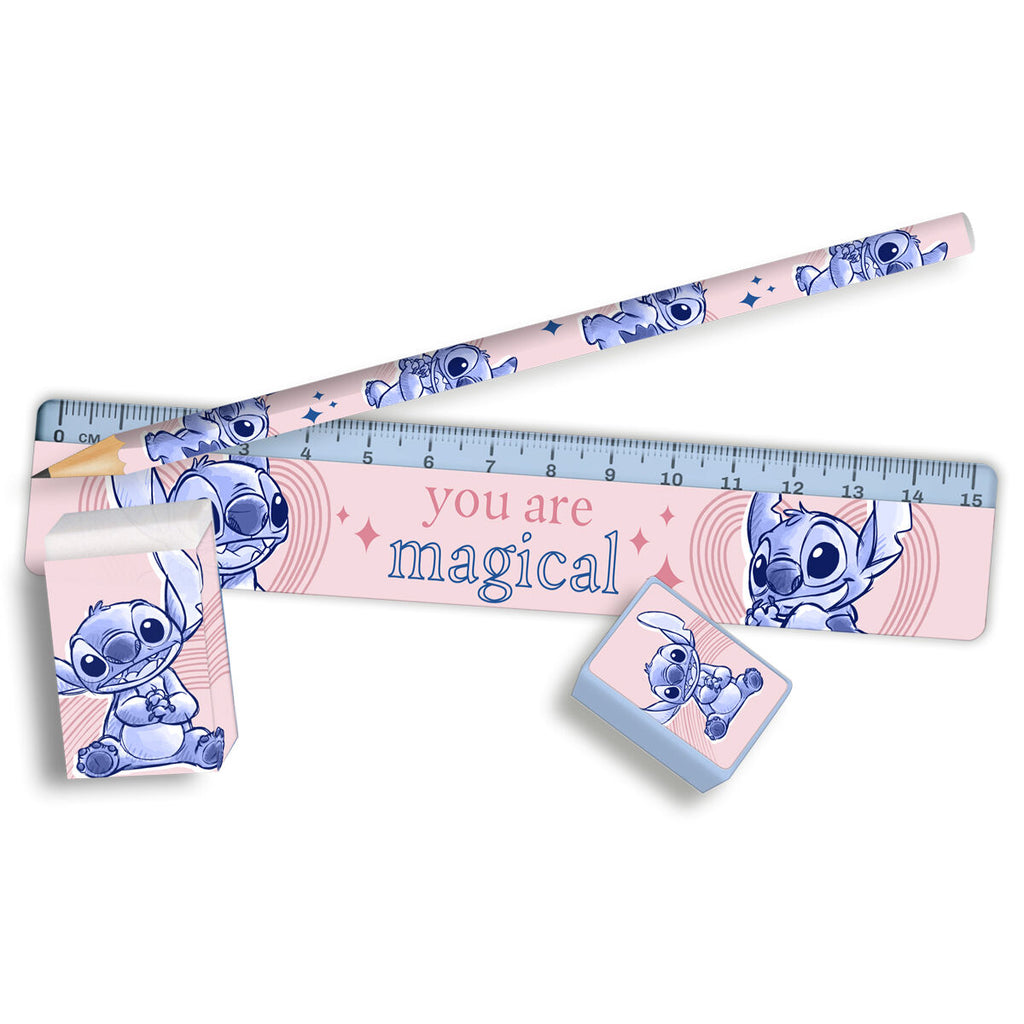 Kit Papeterie Stitch Disney - Trousse & accessoires