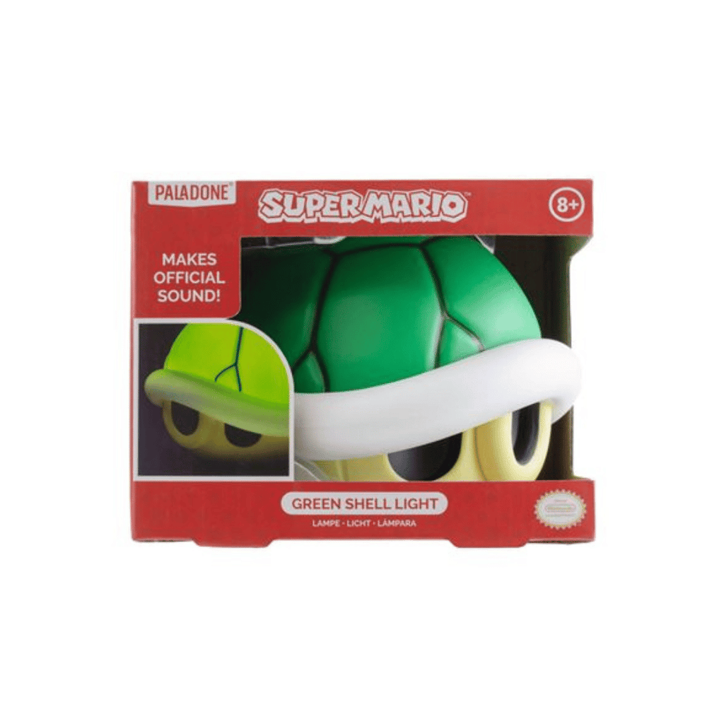 NINTENDO SUPER MARIO LAMPE CARAPACE VERTE AVEC SON OFFICIEL