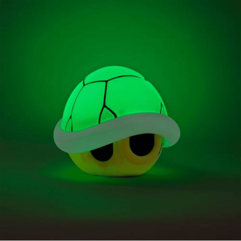 NINTENDO SUPER MARIO LAMPE CARAPACE VERTE AVEC SON OFFICIEL
