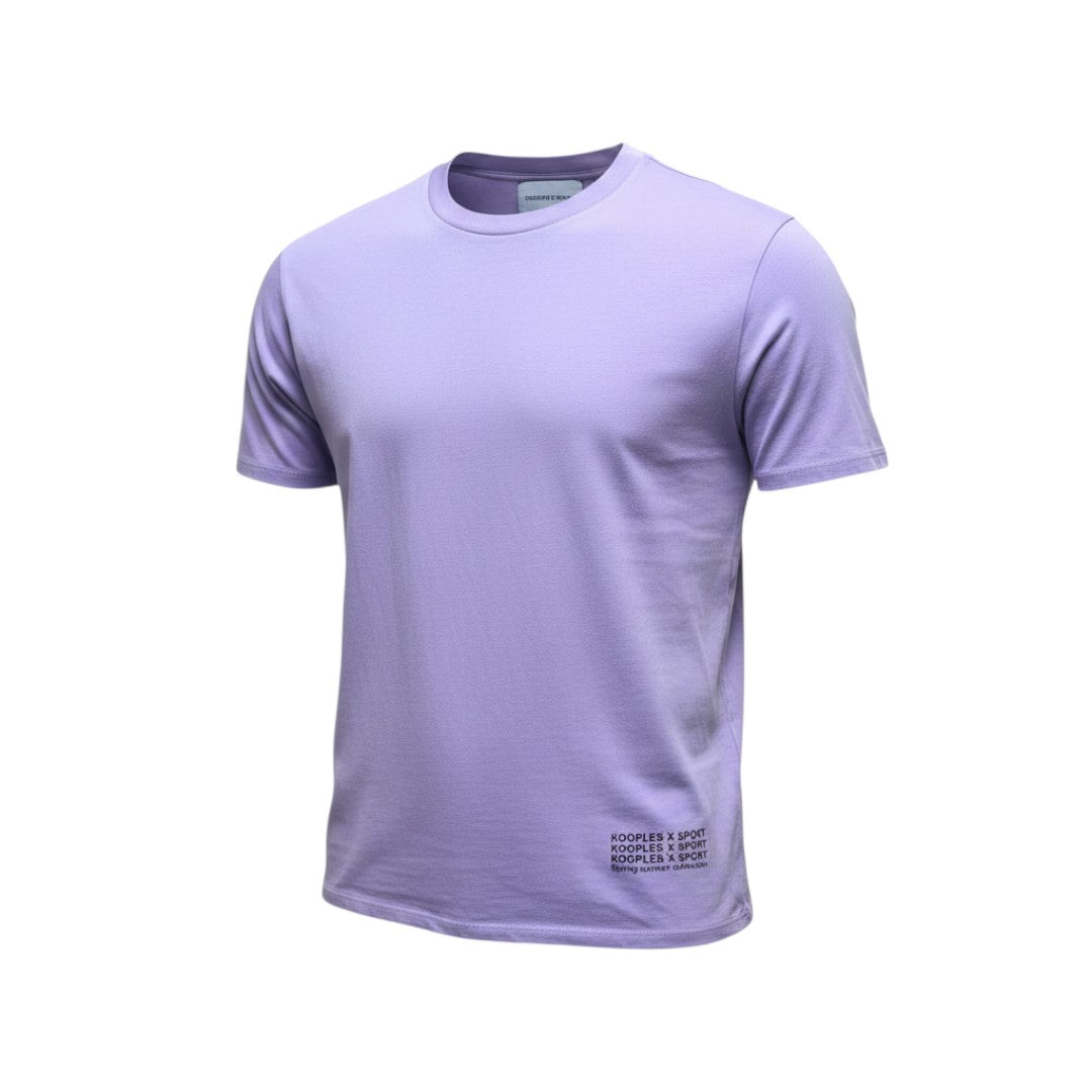 The Kooples Sport - T-shirt violet lavande Homme - Taille 2